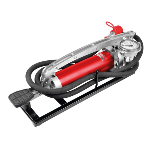 Hydraulic pump with 2m hydraulic hose and a pressure gauge H_800-M-K20 image 1