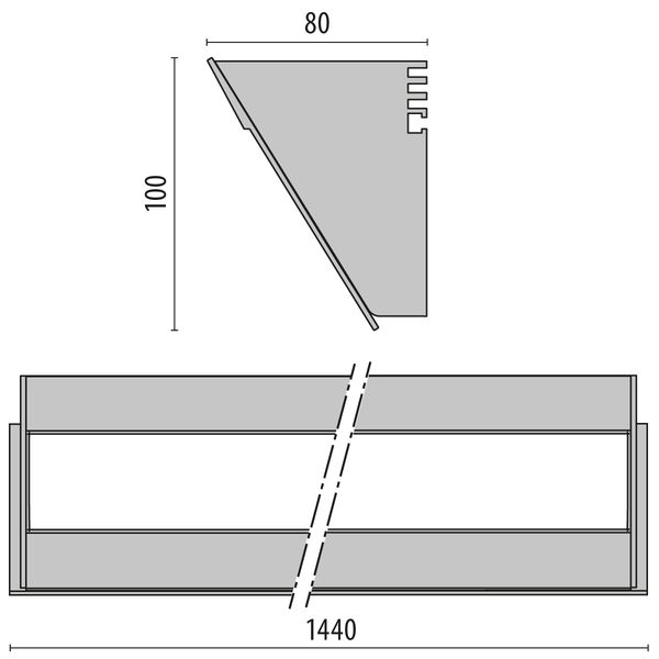 OMBRA 1500 S/M 30Â° 60W 2700K image 6