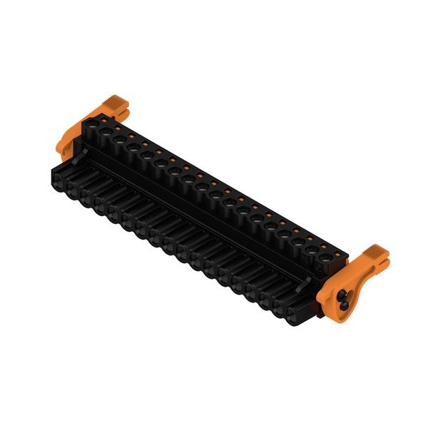 PCB plug-in connector, female plug, 5.08 mm, Number of poles: 18, 180°, Clamping yoke connection, Clamping range, max. : 4 mm², Box image 2