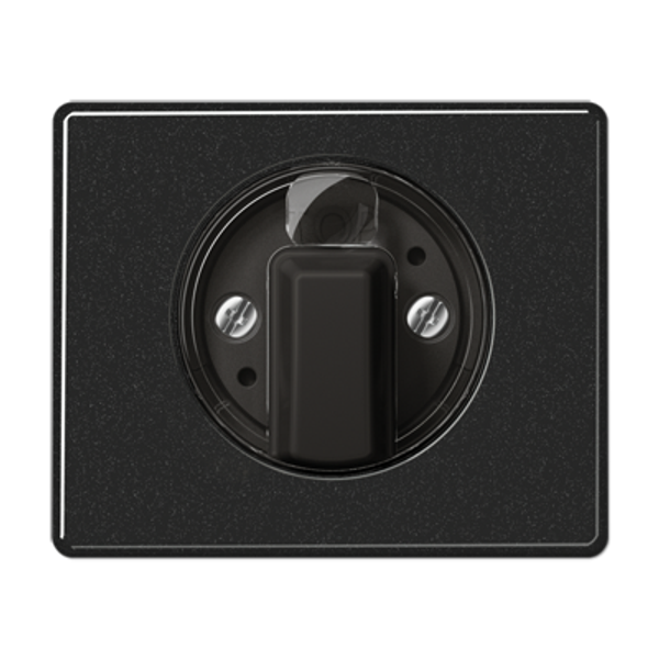 Afdekking draaischakelaar SL500 zwart image 4
