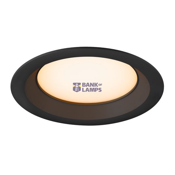 DOWNLIGHT V 150, slightly recessed cover black image 3