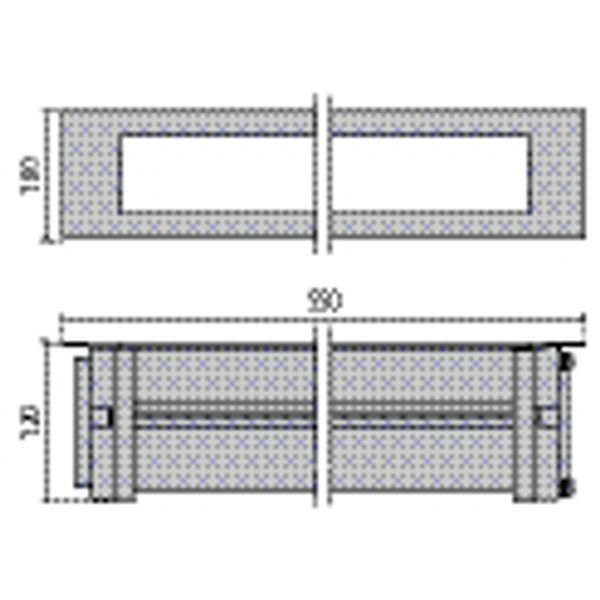 STR.SQ.ING+L 550 15W ELL 15x45 RGBW image 4