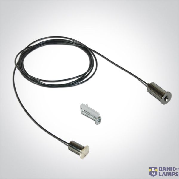 43004FM/B BLACK SUSPENSION FOR FLAT MAGNETIC PROFILE 2M image 1