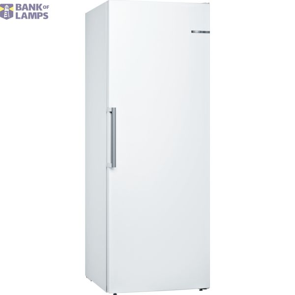 Bosch | Freezer | GSN58AWDP Serie 6 | Energy efficiency class D | Upright | Free standing | Height 191 cm | Total net capacity 366 L | No Frost system | White image 1