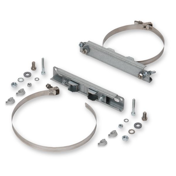 PMB30 | Pole mounting set For 300 mm wide enclosure image 1