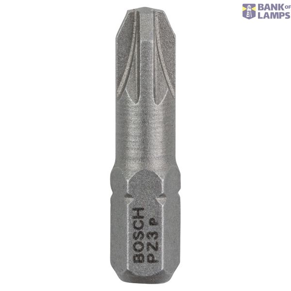 Screwdriver bit Extra Hard PZ 3, 25 mm, 100 pcs 100 pcs. image 1