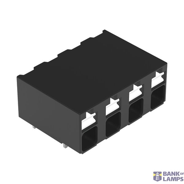 THR PCB terminal block push-button 1.5 mm² black image 1