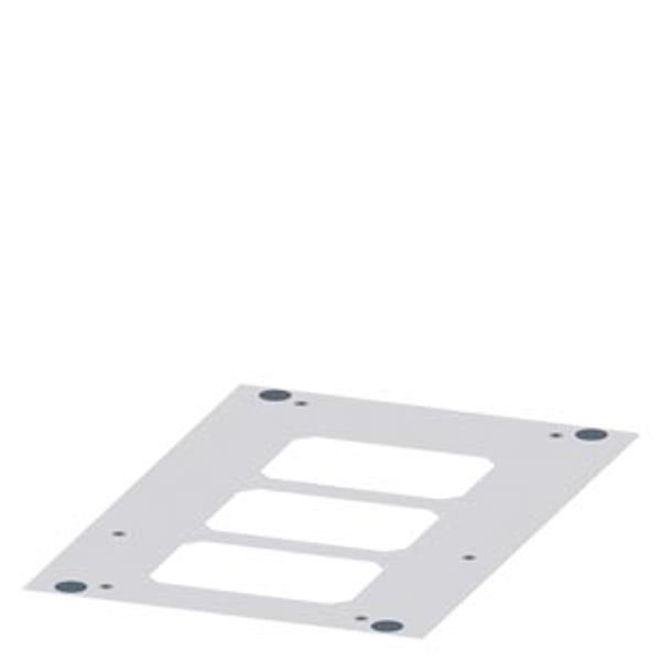 Roof plate for module inserts IP30, D: 600mm W: 400mm image 1