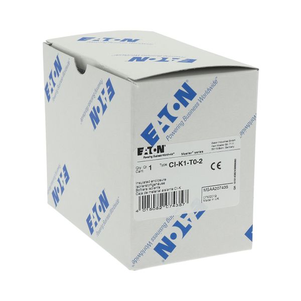 CI-K1-T0-2 Insulated enclosure, HxWxD=120x80x95mm, for T0-2 image 52