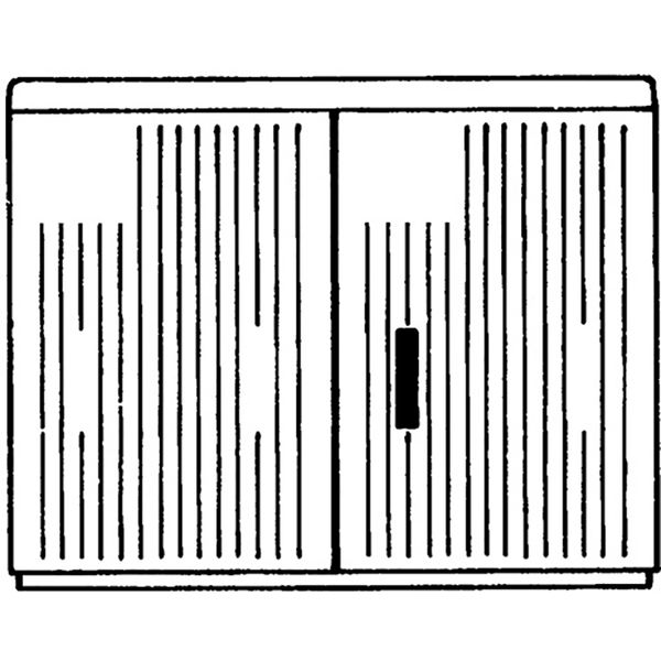EH3K82S2 EH3 AP pedestal DIN 2 875x1115x320mm kit image 1