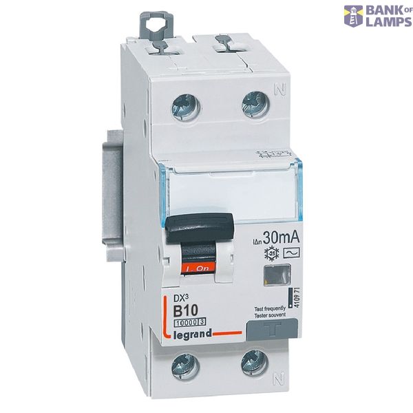 RCBO DX3 1P+N B10 30mA Type AC 10kA image 2