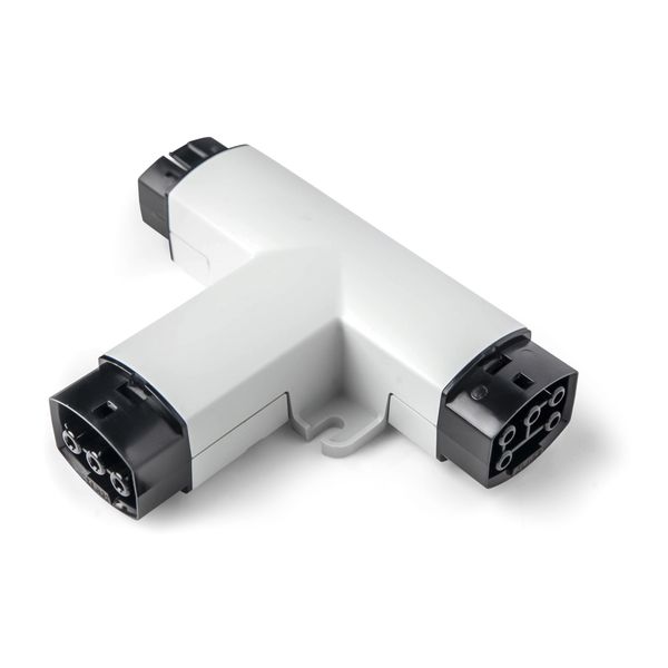 Distribution block T-distributor 4-p 25A, control image 1