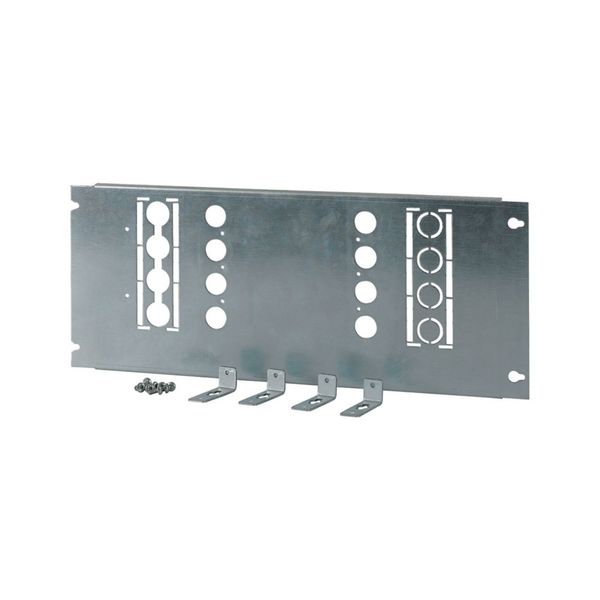 XMN240806M-XMVR Mounting plate for NZM2 with interlock image 3