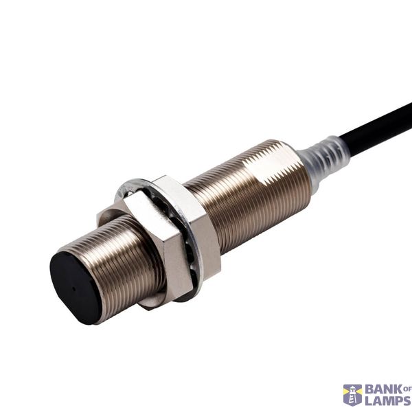 Proximity sensor, inductive, nickel-brass, long body, M18, shielded, 1 image 1
