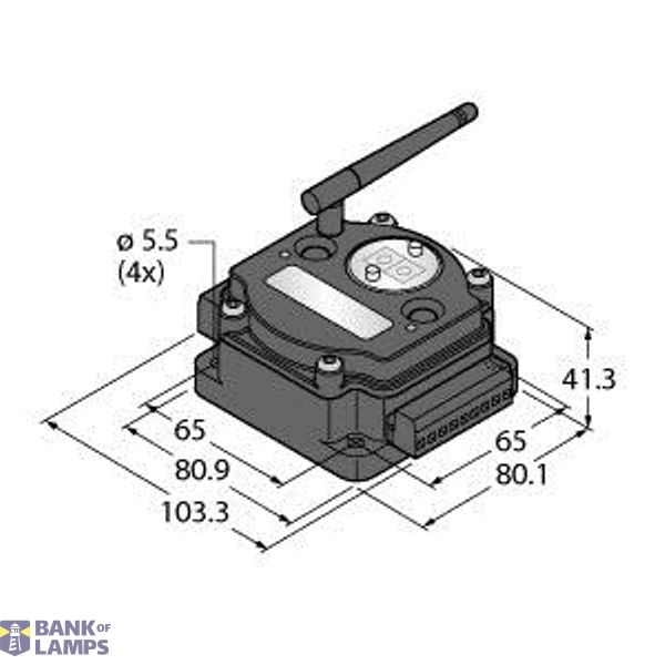 Radio Transmission System Star Topology   DX80G2M6S0P0V4V4C image 1