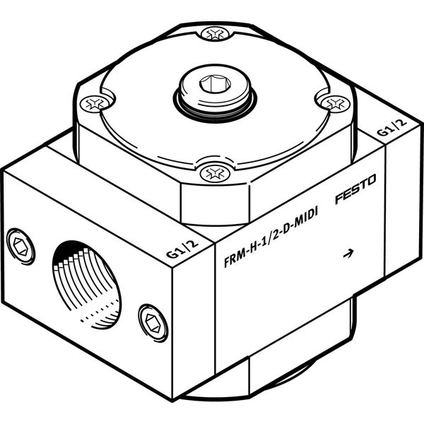 FRM-H-3/8-D-MIDI Branching module image 1