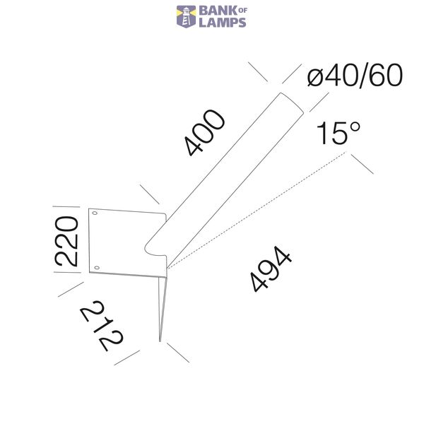 ANGULAR CONNECTION 49 RAL9006 image 2