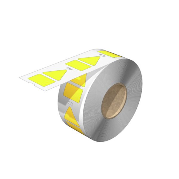 Device markers, Device markers, 25 x 25 mm, yellow image 1