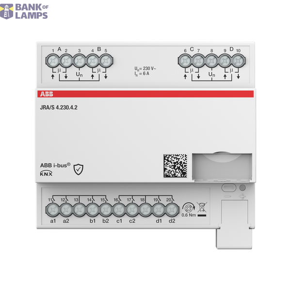 Blind/Roller Shutter Act Travel Det, Binary Inp, 4-f, 230 V AC Manual image 1