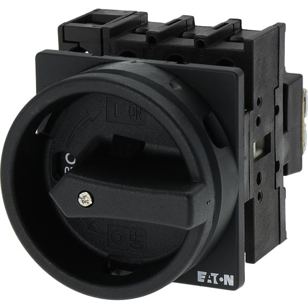 P1-32/EA/SVB-SW/N Main switch, P1, 32 A, flush mounting, 3 pole + N, STOP function, With black rotary handle and locking ring, Lockable in the 0 (Off) position image 10