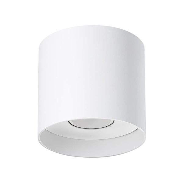 CEILING LAMP MICA WHITE GU10 1X10W IP20 image 1