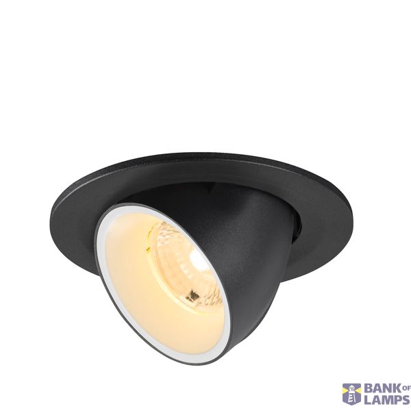 NUMINOS© GIMBLE S recessed ceiling 3000K 40ø IP20 rnd bl/wh image 1