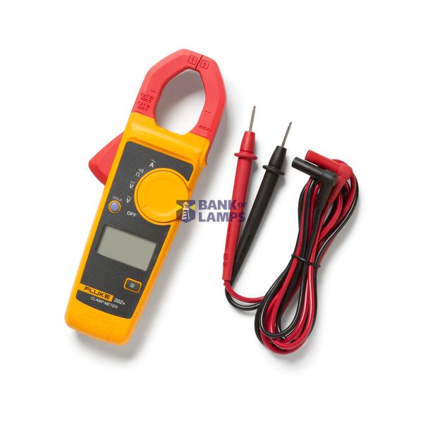 Fluke 302+ CAT III Digital Clamp Meter image 1