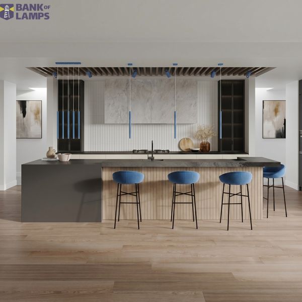 Pendant lamp PASTELO 1 azure image 6