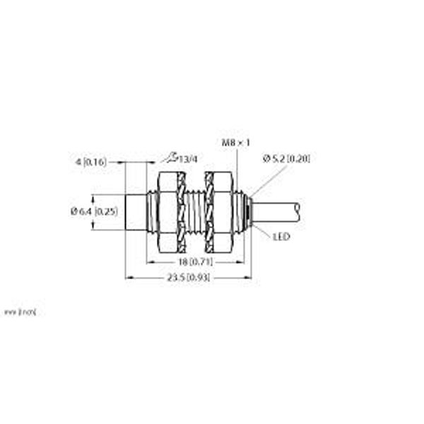 Inductive Sensor   NI3-EG08K-AP6X image 2