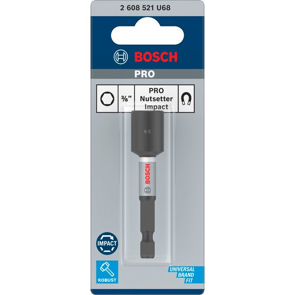 PRO Nutsetter Impact, 3/8"x65 mm, 2 9/16"x65 mm, 2 pcs image 2