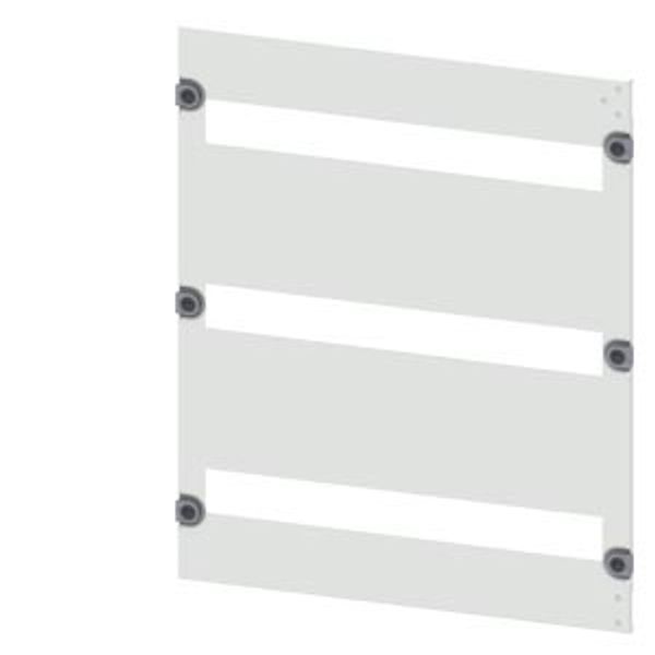 Cover modular installation devices 3 x 24 MW, H: 600 mm W: 600 mm image 1