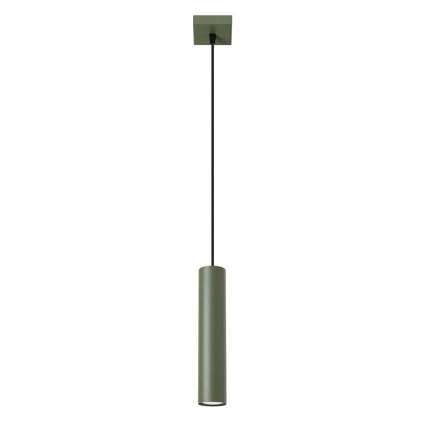 HANGING LAMP LAGOS 1 GREEN OLIVE 1XGU10 image 1