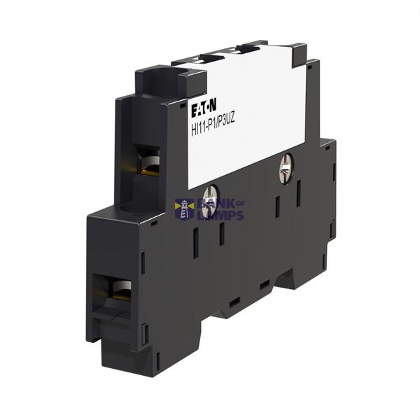 Auxiliary contact, 1 N/O, 1 NC, For use with P1, P3, intermediate image 5