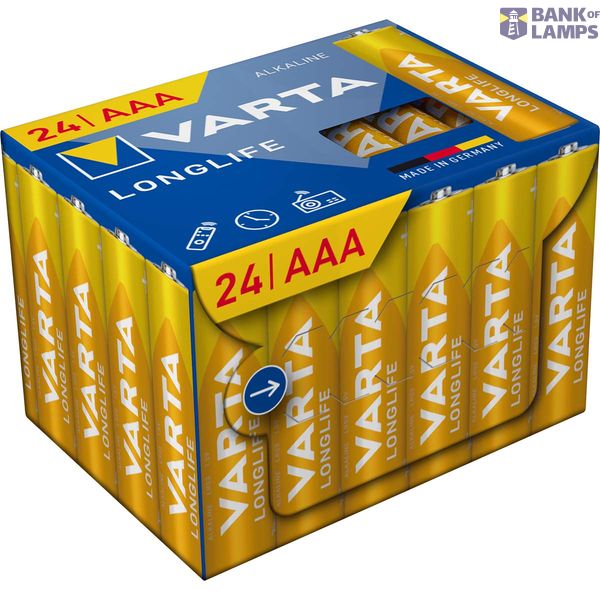 VARTA Longlife 4103 AAA 24-Box image 1