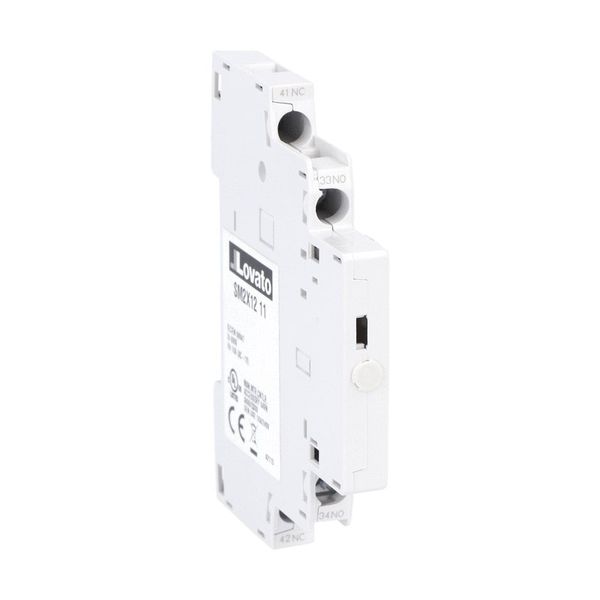 Add-on auxiliary contact. Side mount 1NO+1NC. For SM2... and SM3… image 1