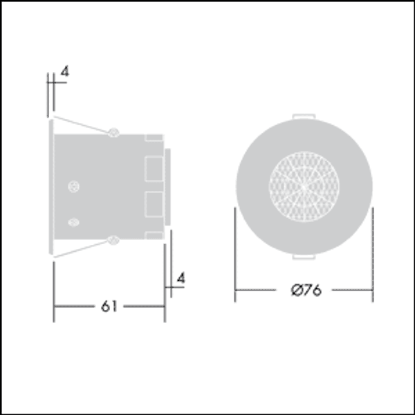 SWITCHLITE MRE SLD MAN - PIR detector, manual interface image 3