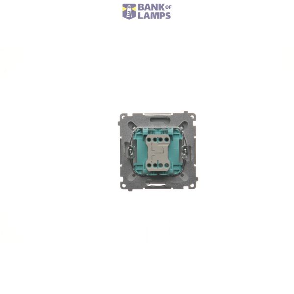 1/2 key right-sided with pictogram for electronic products, white matt image 1