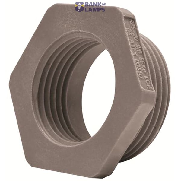 Enlarger Hexagonal with sealing Flat Polyamide 6 with 25 Percent Glass image 1