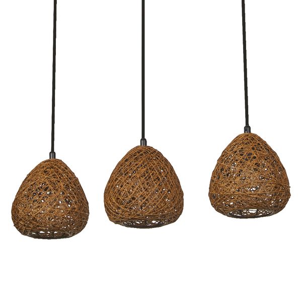 DECOR PAPER DROP PEND LINEAR 3XE27 OSRAM image 1