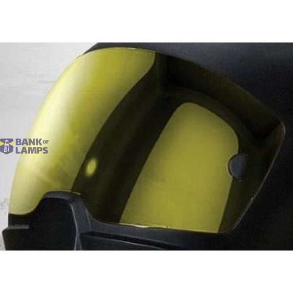 ESAB amber lens for the front cover of the Sentinel A50 helmet image 1