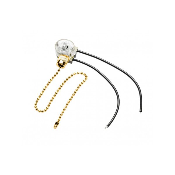 Chain switch, max. 750 W, AC220-240V, gold image 1