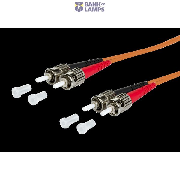 OpDAT patch cord 2xST/2xST OM2, 10.0 m image 1