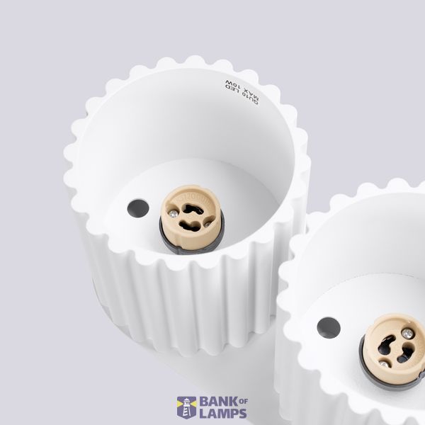 Ceiling lamp AURA 2 white GU10 image 3