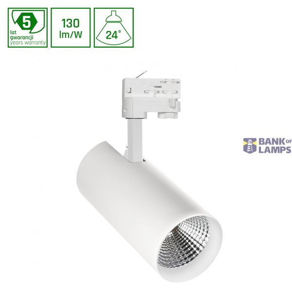 MDR BRANTA 830 27W 230V 24deg White MESH image 1