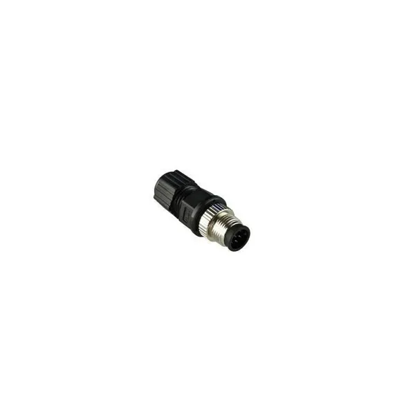 MOXA – M12A-8PMM-IP68 – Field-installation A-coded screw-in Gigabit Ethernet connector, 8-pin male M12 c image 1