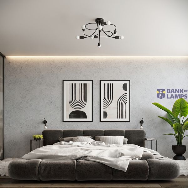 Wall lamp LEVAR black image 5