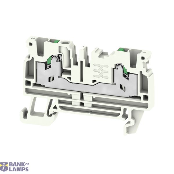 Feed-through terminal block, SNAP IN, grey, 2.5 mm², 24 A, 800 V, Numb image 1