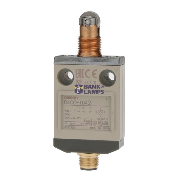 D4CC3042R Compact limit switch, connector type, 1 A 30 VDC, D4CC3042R image 1