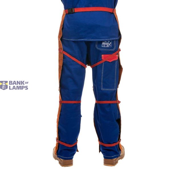 Welding trousers with apron Lava Brown™ image 1