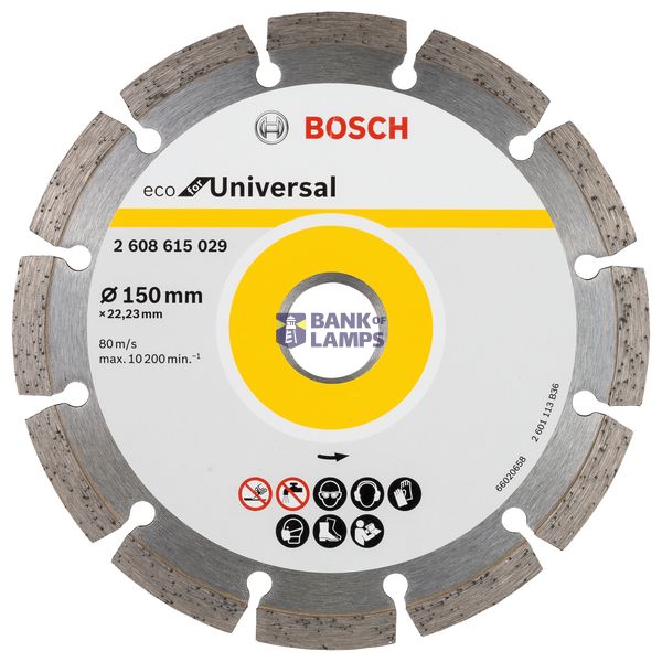 Diamond Cutting Disc ECO For Universal 115x22.23x2.0x7mm image 1